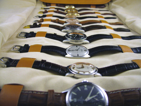 omega watch display